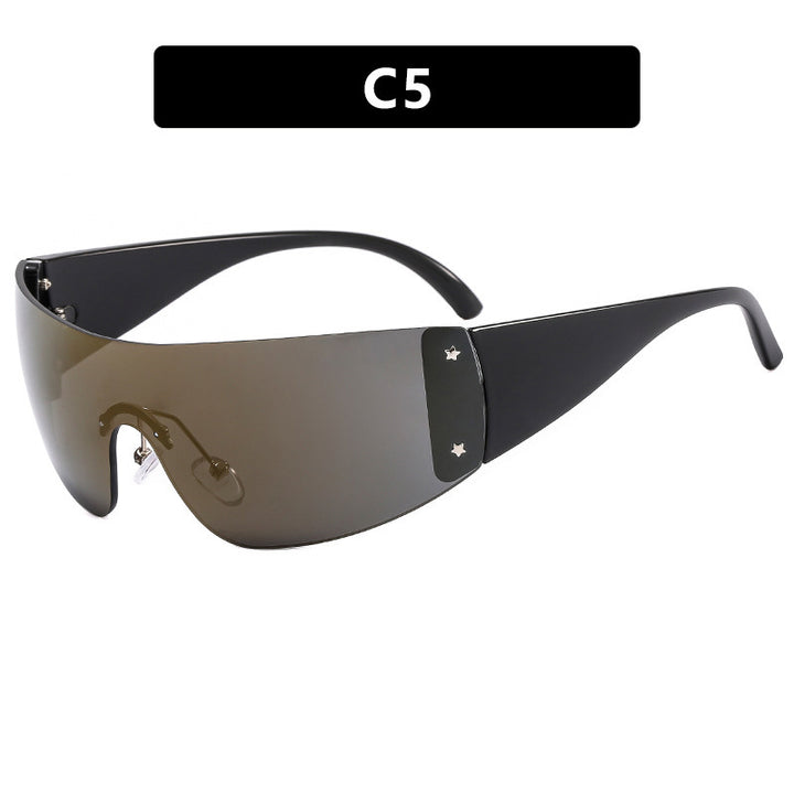 Women's futuristic sport sunglasses Bowlift