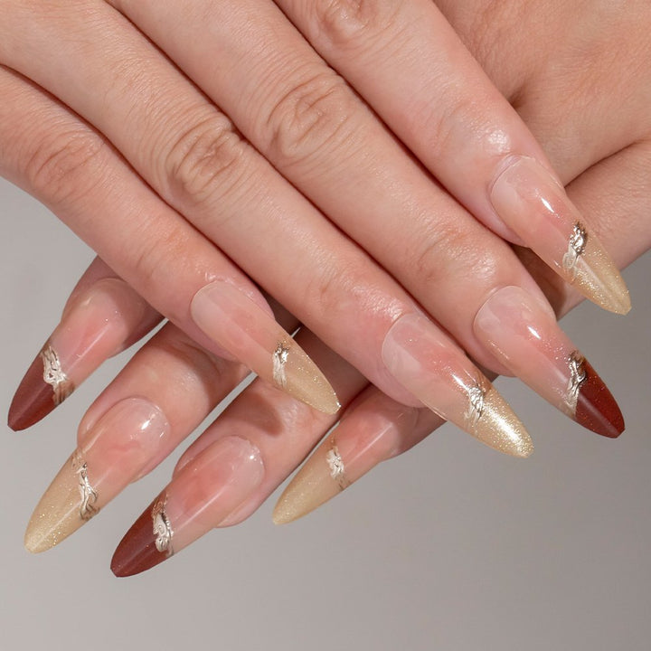 Elegant Stiletto Nail Design Kit Bowlift