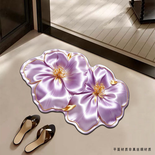 Decorative Floral Area Mat