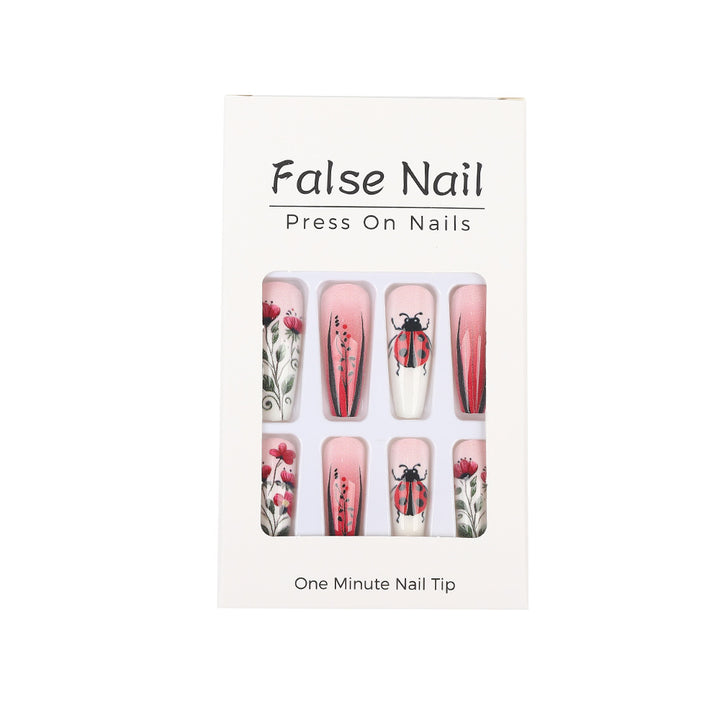 Creative Nail Art Set with Floral Motifs Bowlift