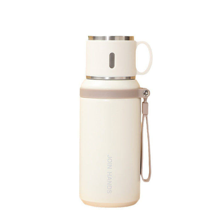 Women Thermo Drinking Container with Integrated Leak Protection Bowlift