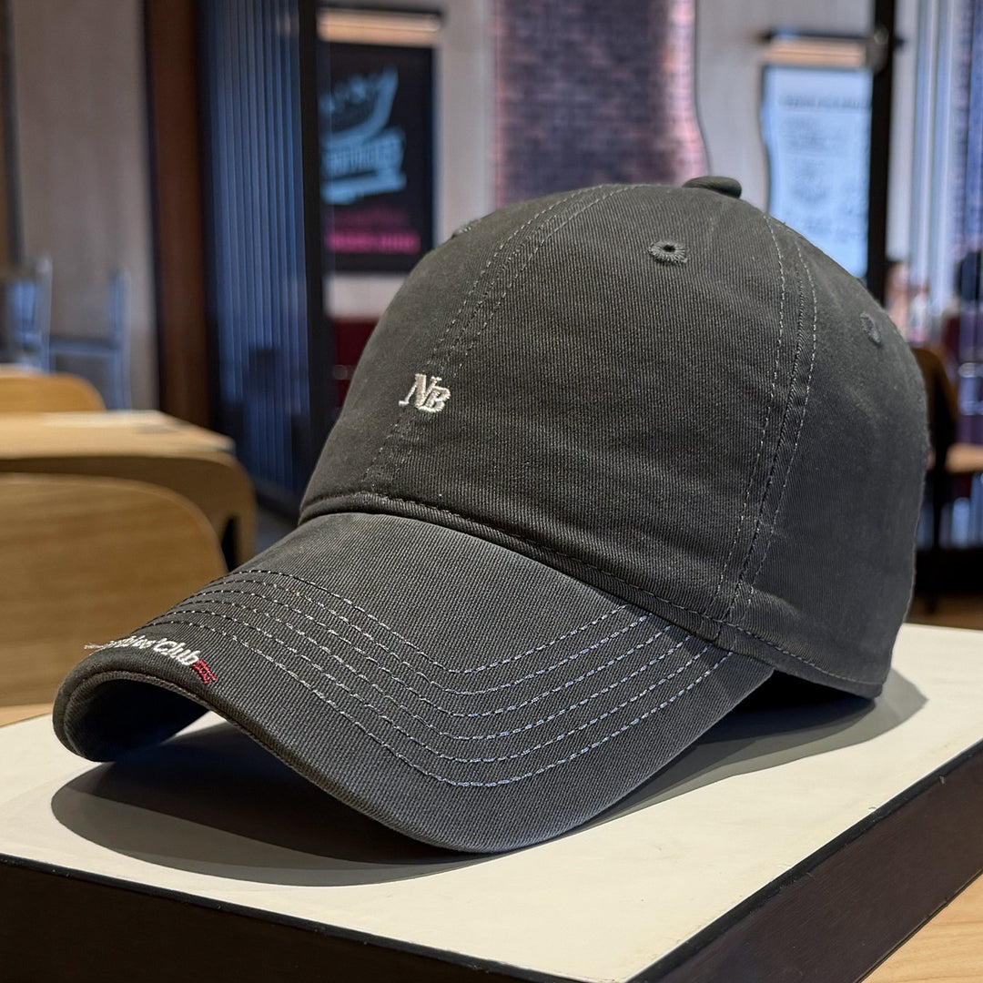 Men's Distressed Casual Adjustable Baseball Cap Bowlift