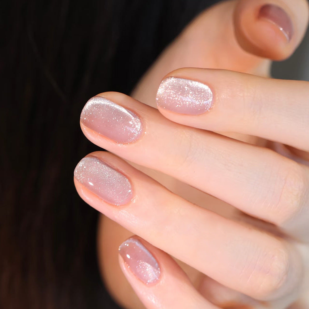Sparkling Gel Nail Art Bowlift