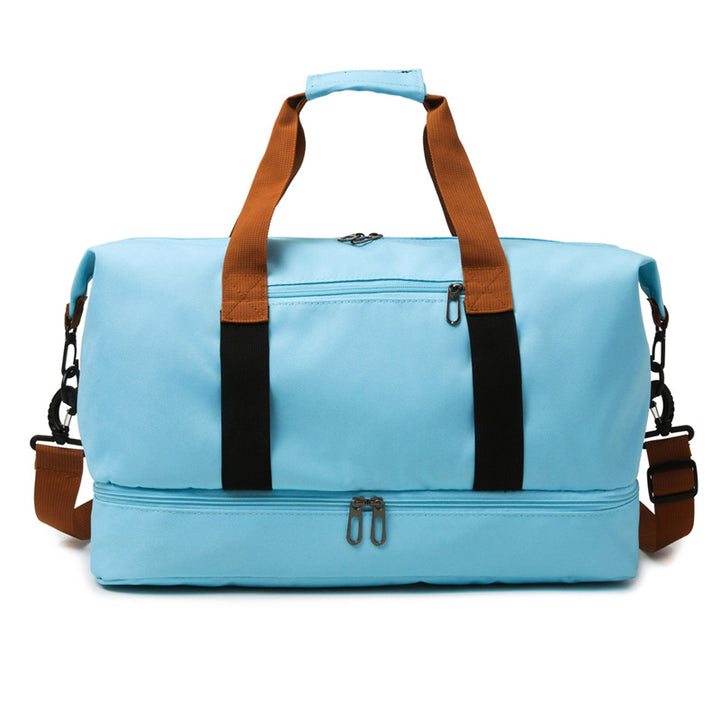 Sporty travel bag with multifunctional interior layout Bowlift
