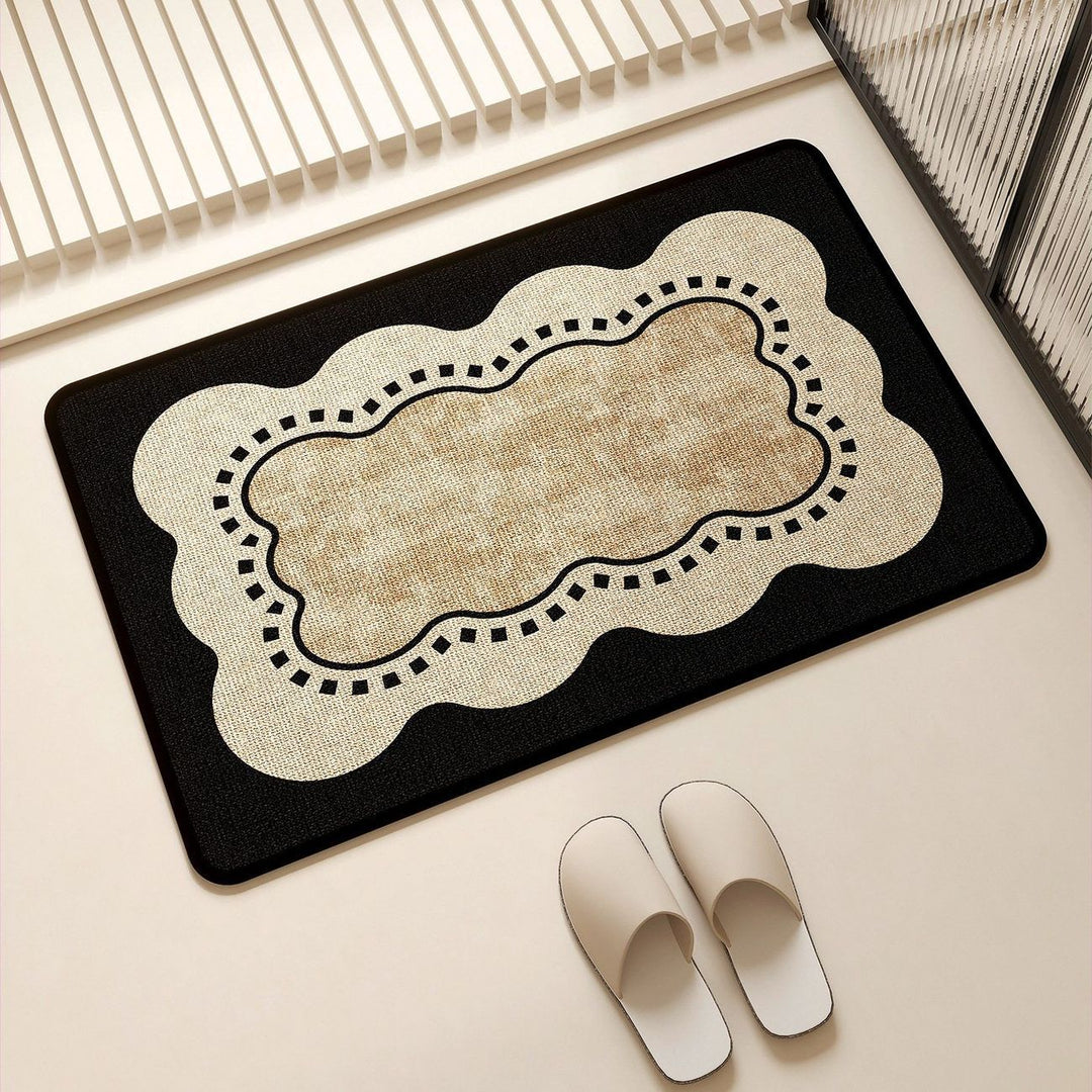 Soft Textured Decorative Bath Mat Bowlift