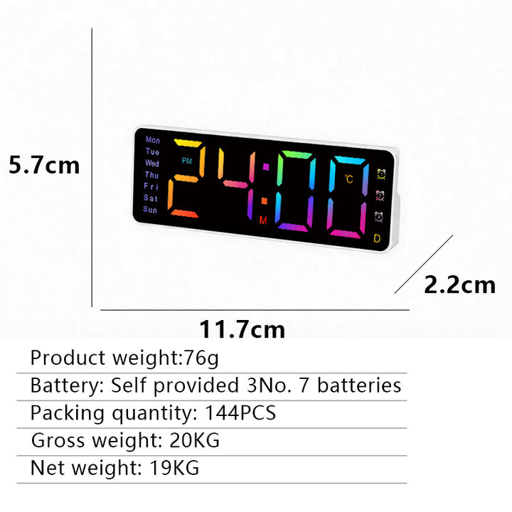 Digital Wall Clock Bowlift