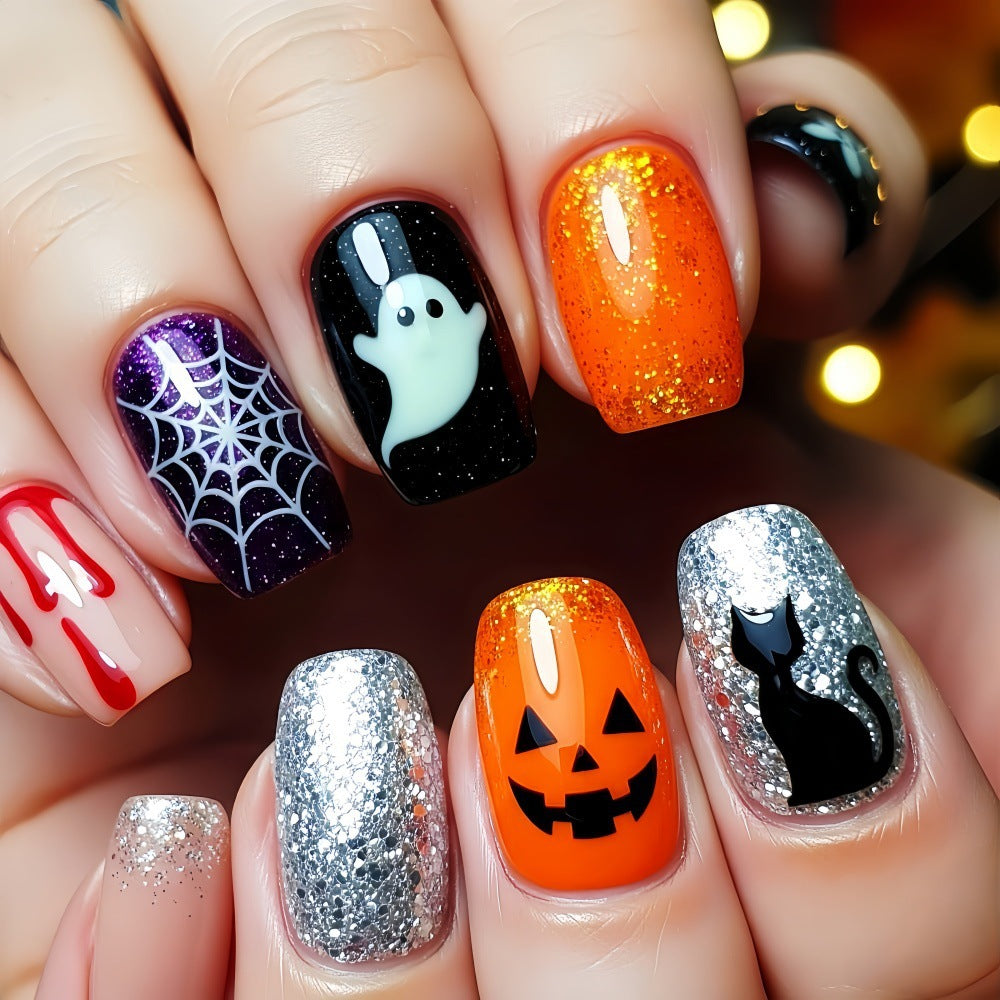 Creative Halloween Nail Set Bowlift