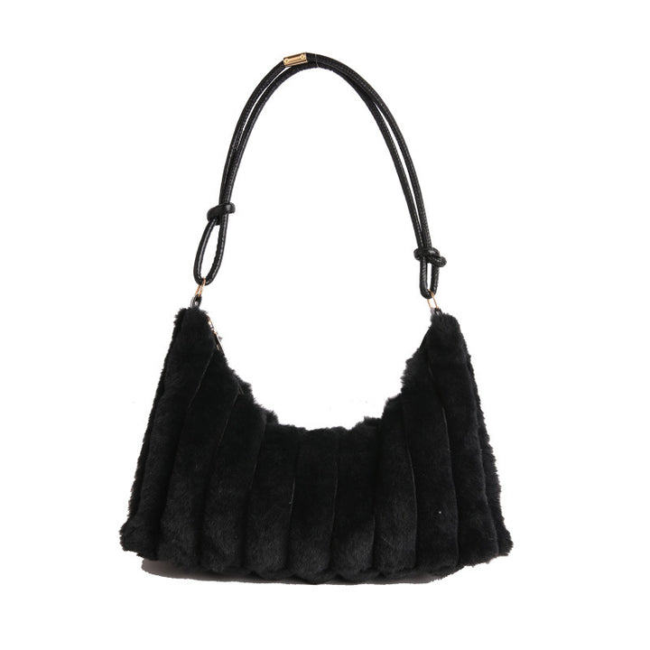 WoPlush Texture Evening Handbag Bowlift