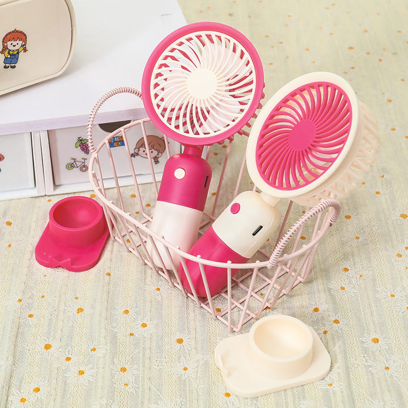 Women's portable Mini-Fan Bowlift
