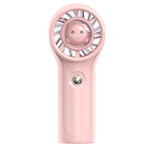 Women's Cute Portable Mini Handheld Fan Bowlift