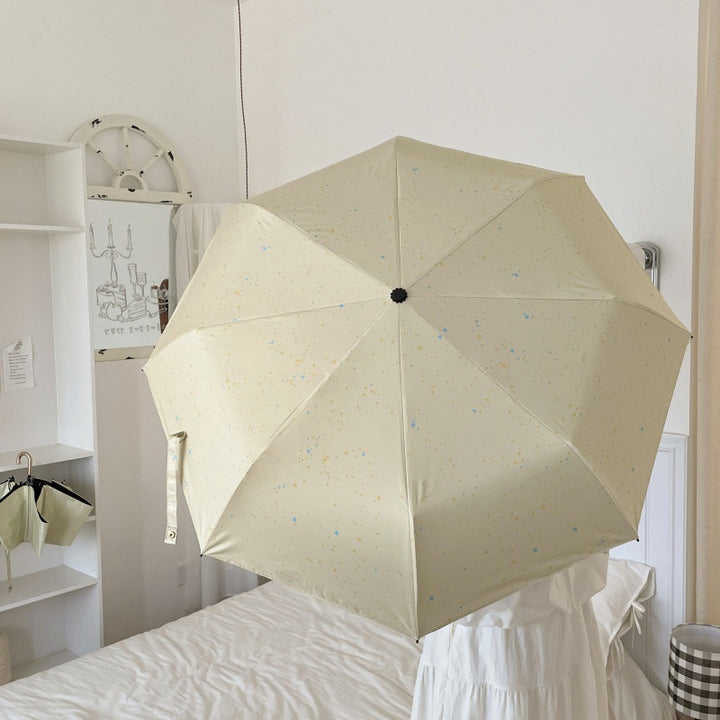 Women's Folding Umbrella with UV Protection and Lightweight Frame Bowlift