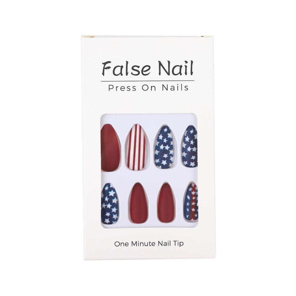 Creative nail art with patriotic designs Bowlift