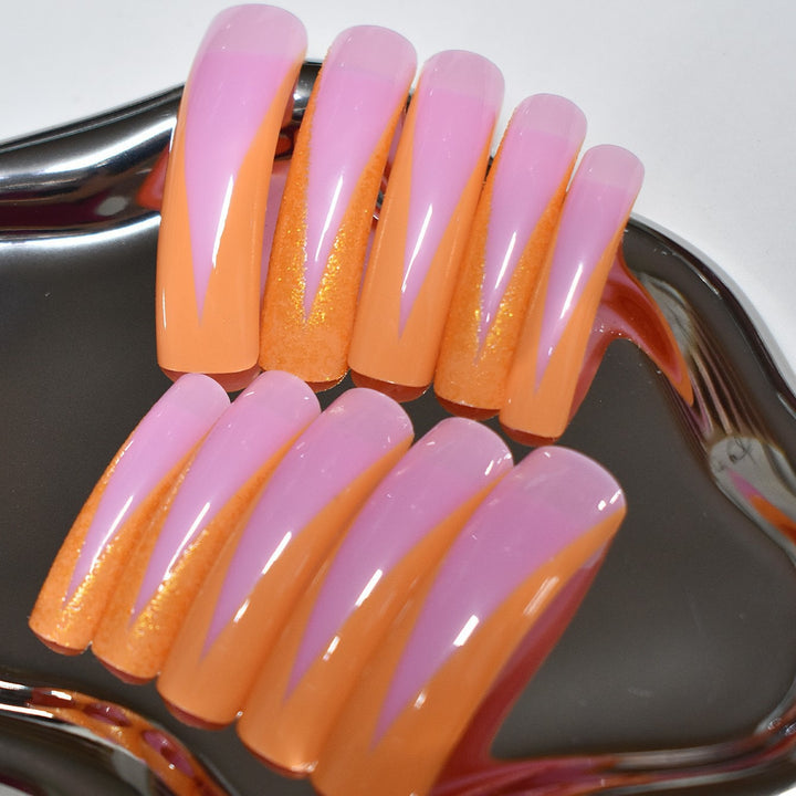 Glamorous High-Impact Stiletto Nail Enhancements Bowlift