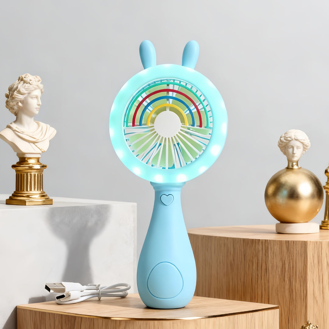 Women's Portable Animation Fan Bowlift