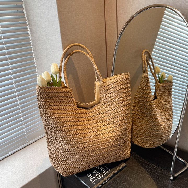 Handmade Macrame Beach Bag Bowlift