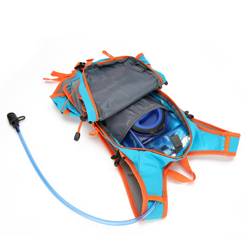 Unisex nan lighter Trailrunning hydration backpack with hip belt pockets, hydration bladder compartment, and breathable back padding Bowlift
