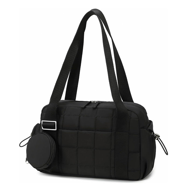 Multifunctional leisure bag with removable pouch Bowlift