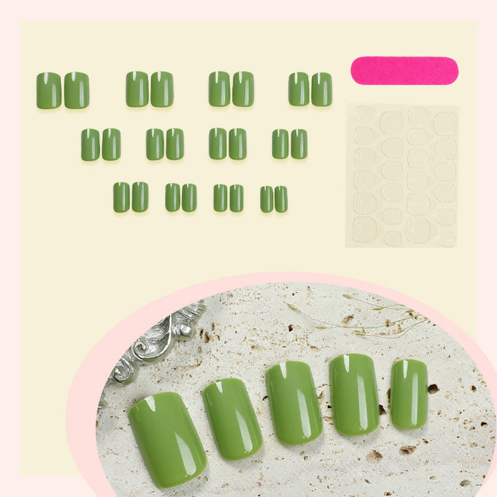 Acrylic nail set with shiny surfaces and perfect fit Bowlift