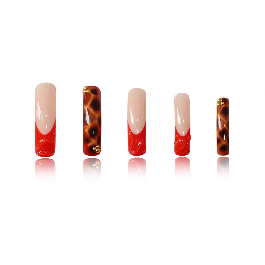 Creative Acrylic Press-On Nail Art Bowlift