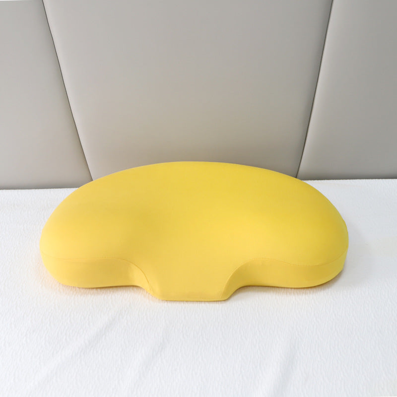 Ergonomic contour pillow for neck and back support Bowlift
