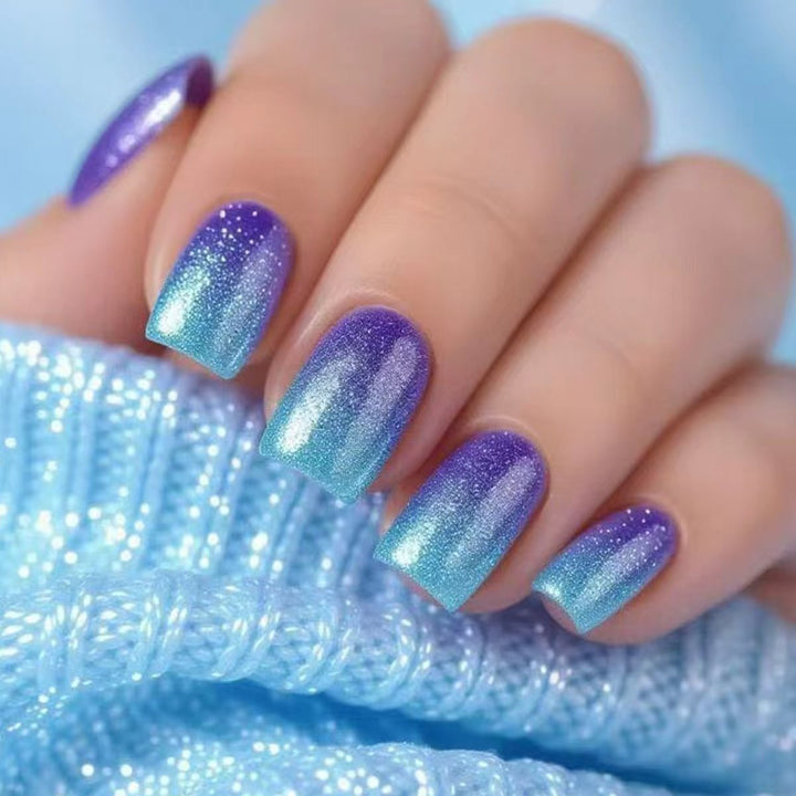 Kreative Ombre-Art Nails Bowlift