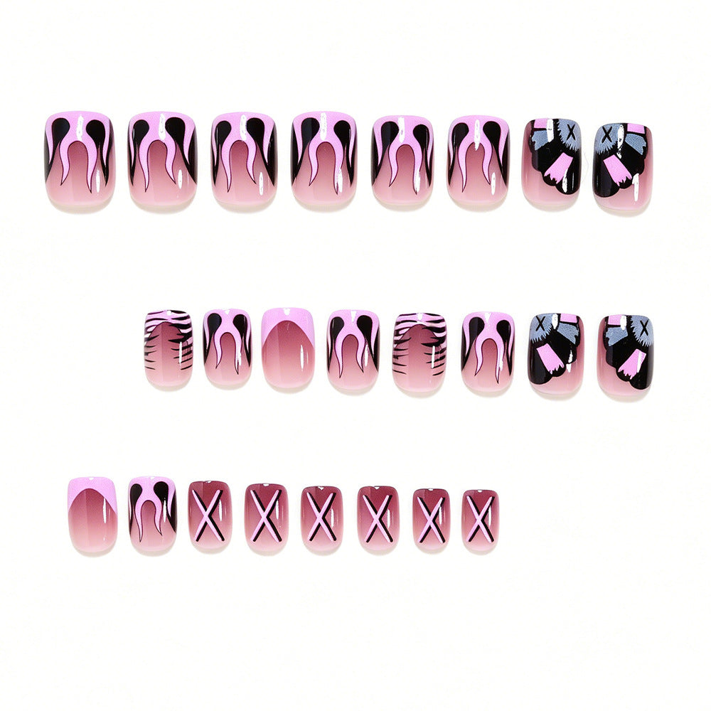 Artistic Long Nail Design Tips with Unique Patterns Bowlift