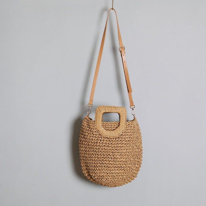 Handcrafted Carrying Bag Made of Natural Wicker Bowlift