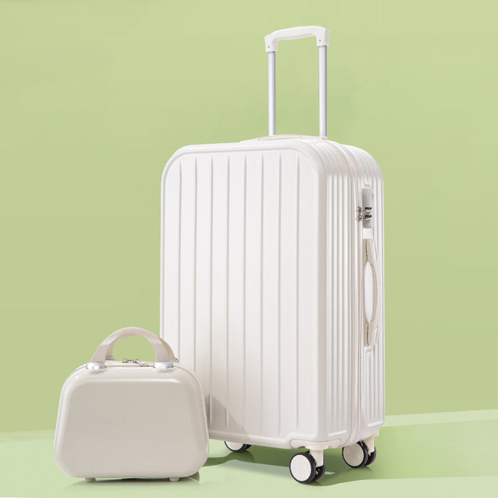 Unisex Durable Rigid Spinner Suitcase Bowlift