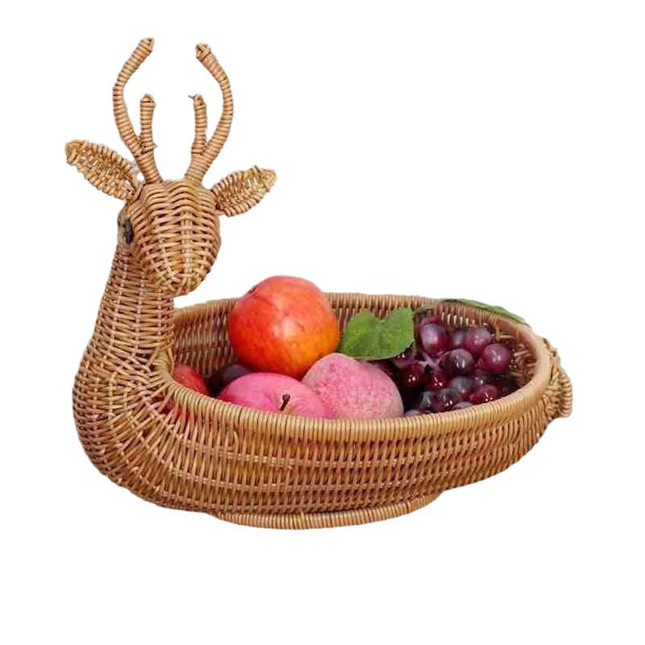 Decorative Woven Basket Bowlift