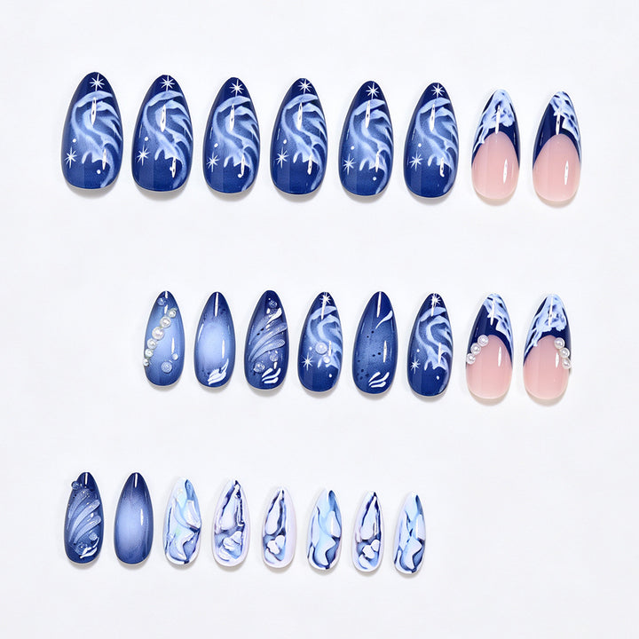 Cosmic Ocean Nail Art Tips Bowlift