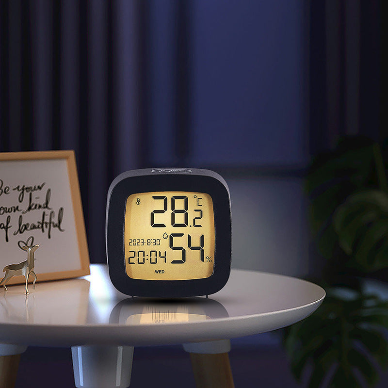 Digital alarm clock with temperature and hygrometer function Bowlift