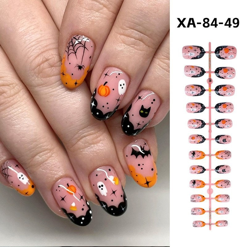 Creative Halloween Art Nail Set Bowlift