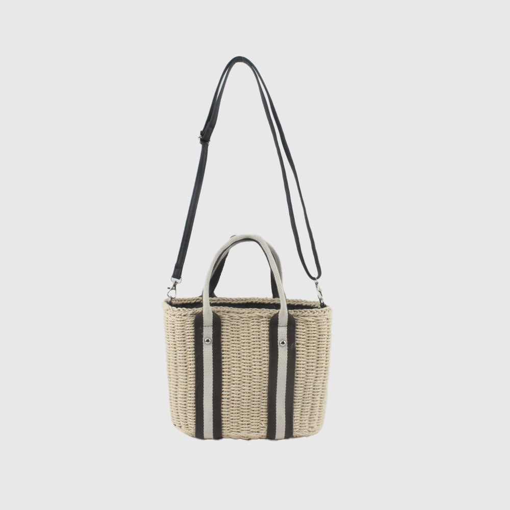 Shopping bag in modern basket design Bowlift