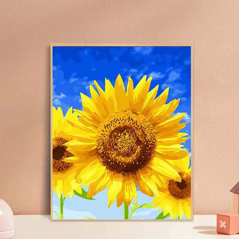 Floral Landscape Canvas Art Bowlift