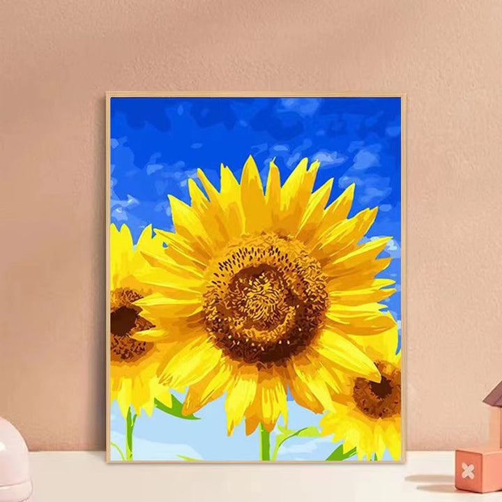 Floral Landscape Canvas Art Bowlift