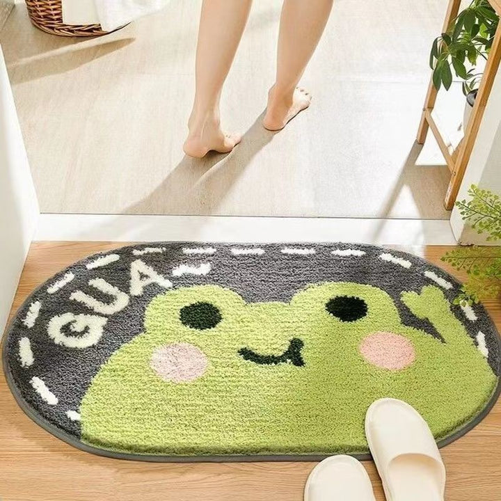 Fun Polar Bear Bath Mat Bowlift