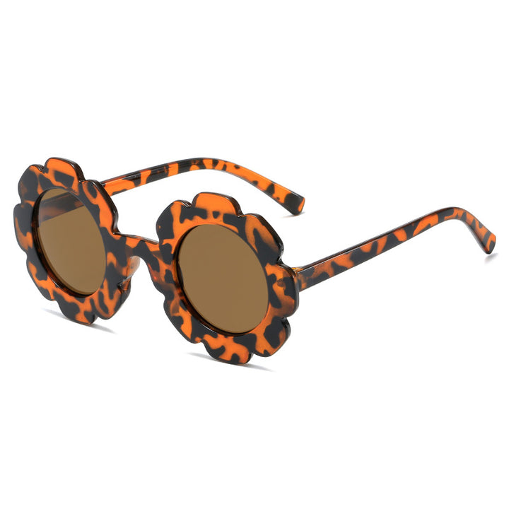 Ladies playful flower sunglasses with high UV protection Bowlift