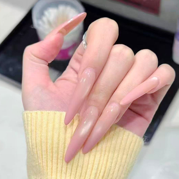Artistic Long Stiletto Nail Enhancements Bowlift