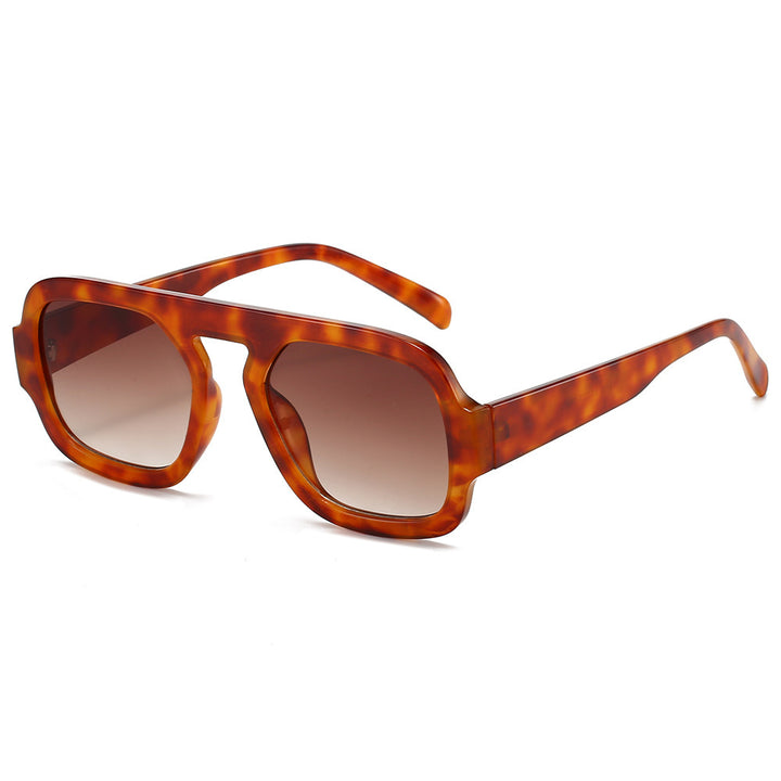 Oversized Geometric Lens Sunglasses Bowlift