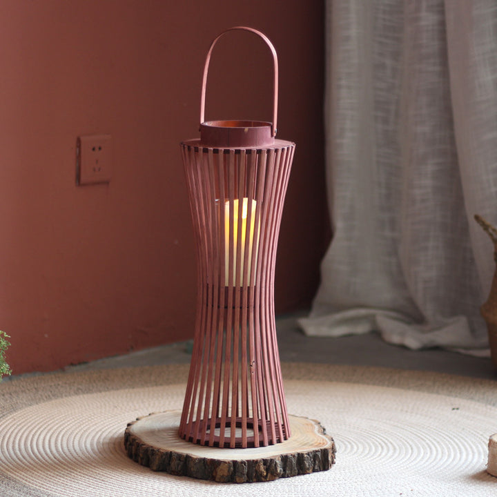 Modern lantern with braided design Bowlift