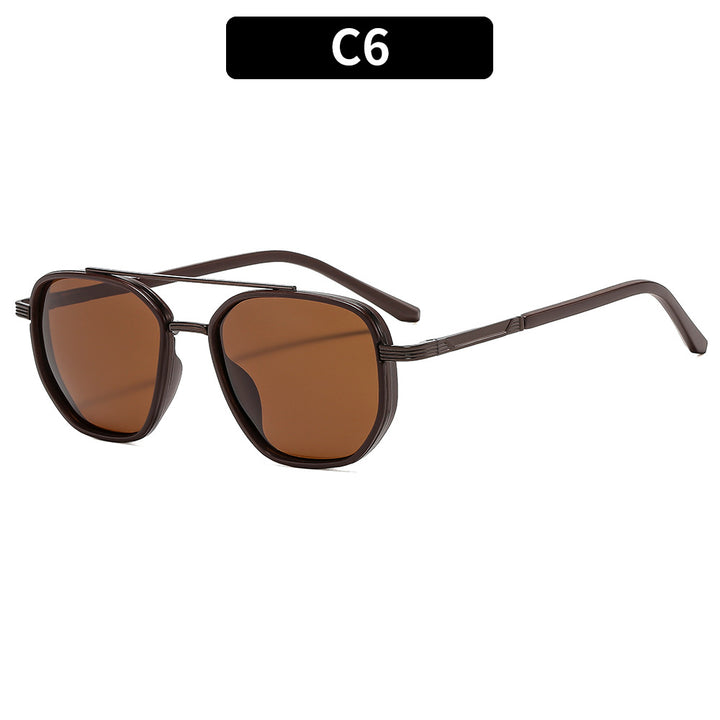 Geometric Oversized Sunglasses