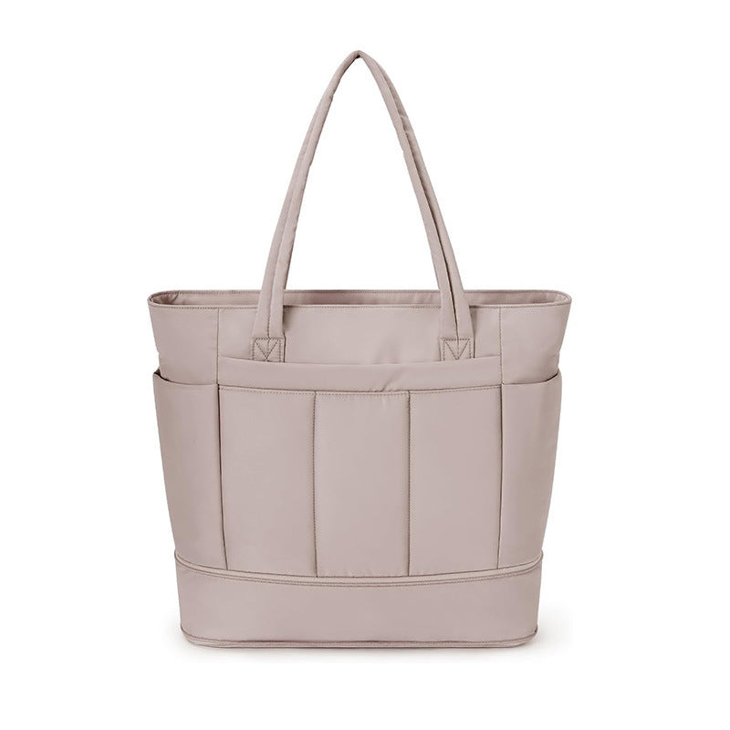 Multifunctional shopping bag with additional compartments Bowlift