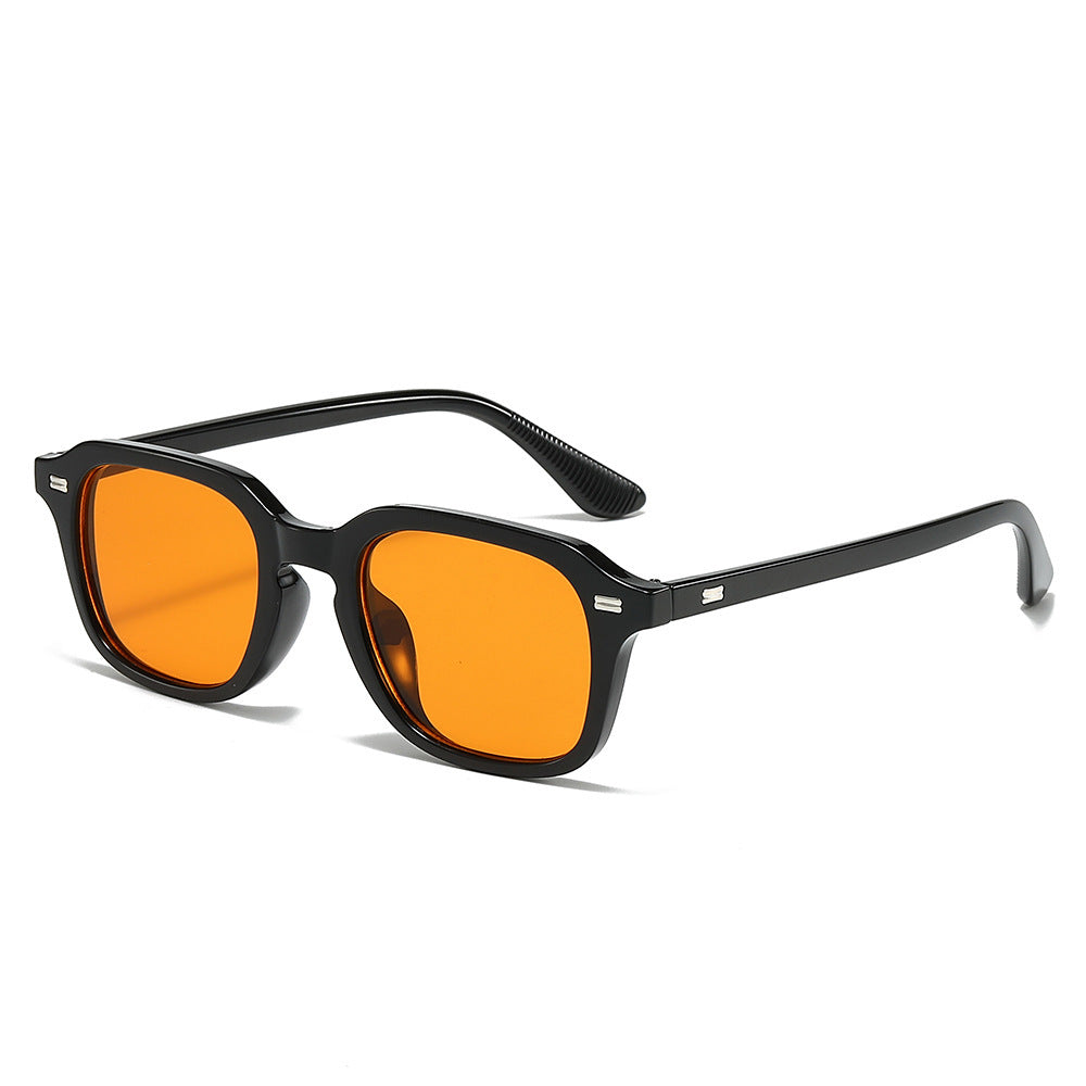 Retro-Inspired Square Frame Sunglasses Bowlift