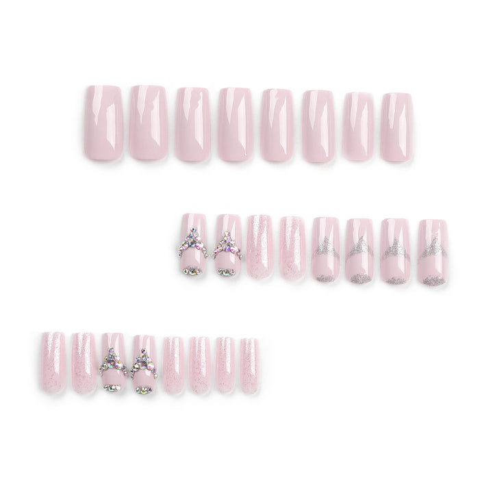 Artful Nail Art with Rhinestone Embellishments Bowlift