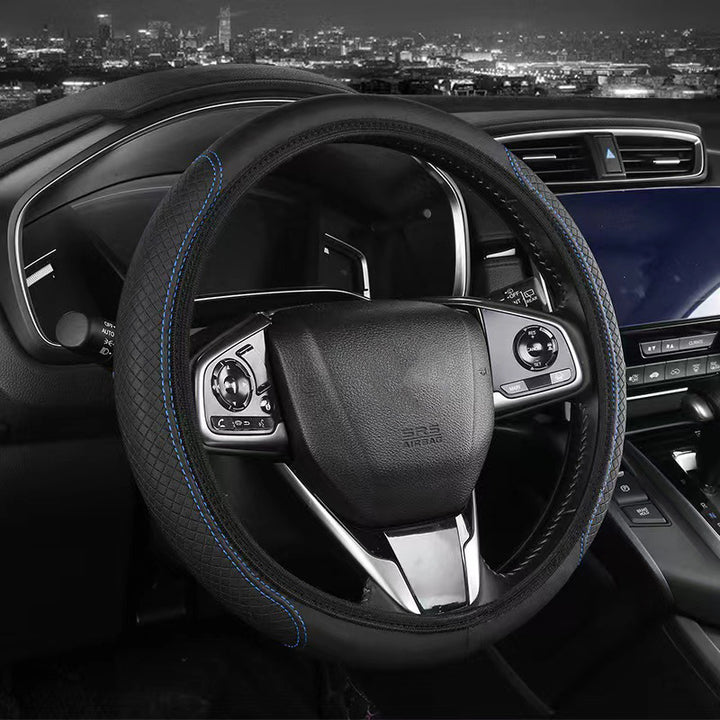 Unisex nan breathable non-slip textured steering wheel cover universal fit Bowlift