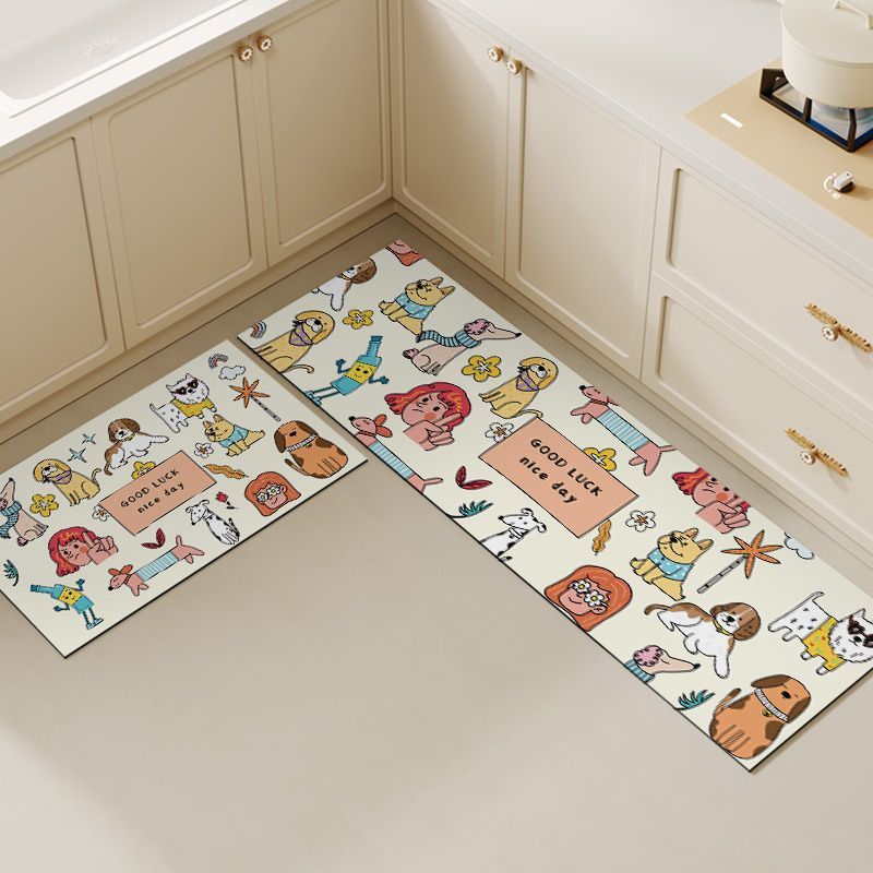 Cat-Themed Decorative Bath Mat