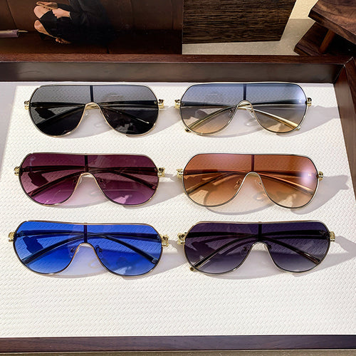 Women oversized pilot sunglasses Bowlift