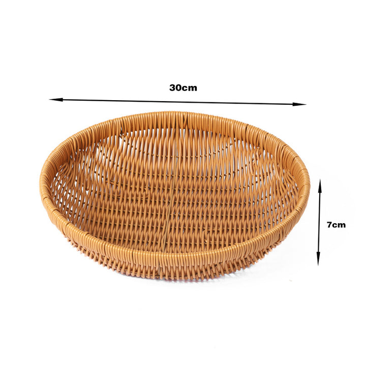 Woven Decorative Fruit Serving Basket Bowlift