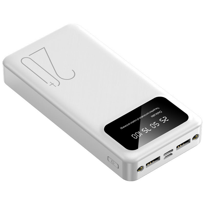 Portable power bank with intelligent energy display and quick charge function Bowlift