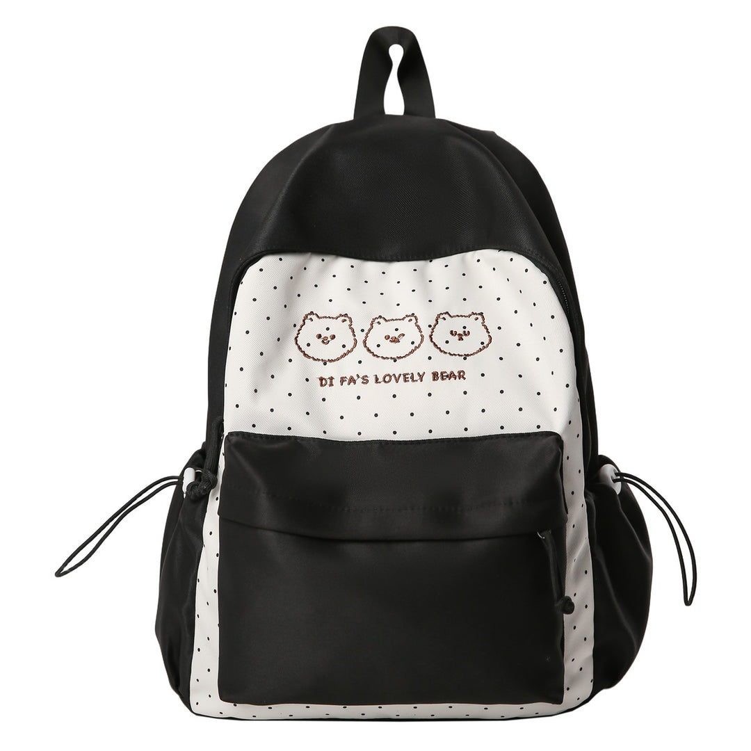 Cute Animal-Themed Student School Backpack Bowlift